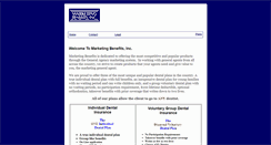 Desktop Screenshot of marketingbenefits.com
